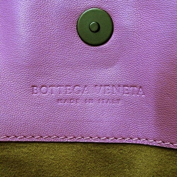 BOTTEGA VENETA Pink Leather Intrecciato Tote Bag - Picture 7 of 15